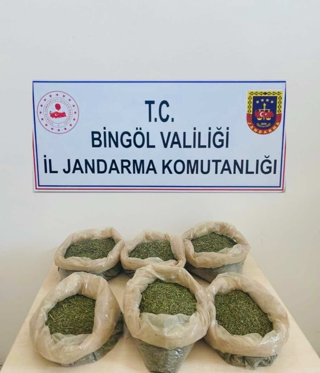 Bingöl’de 3 kilo esrar ele geçirildi