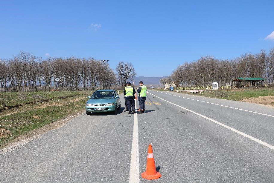 Kırklareli’nde jandarmadan trafik denetimleri