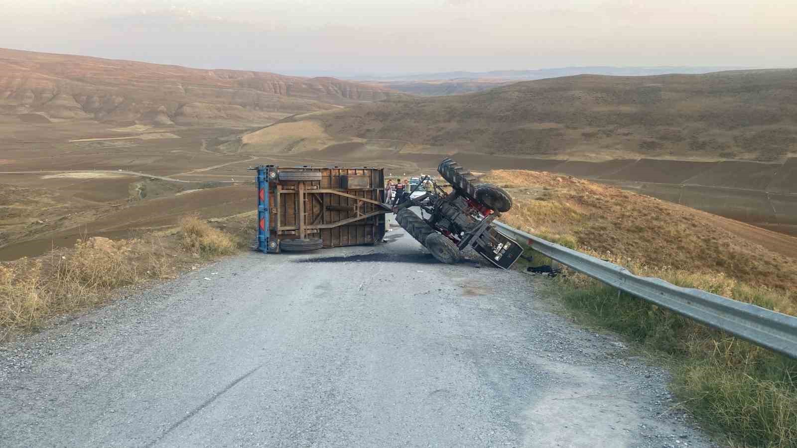 Çankırı’da traktör devrildi: 1 ölü, 2 yaralı
