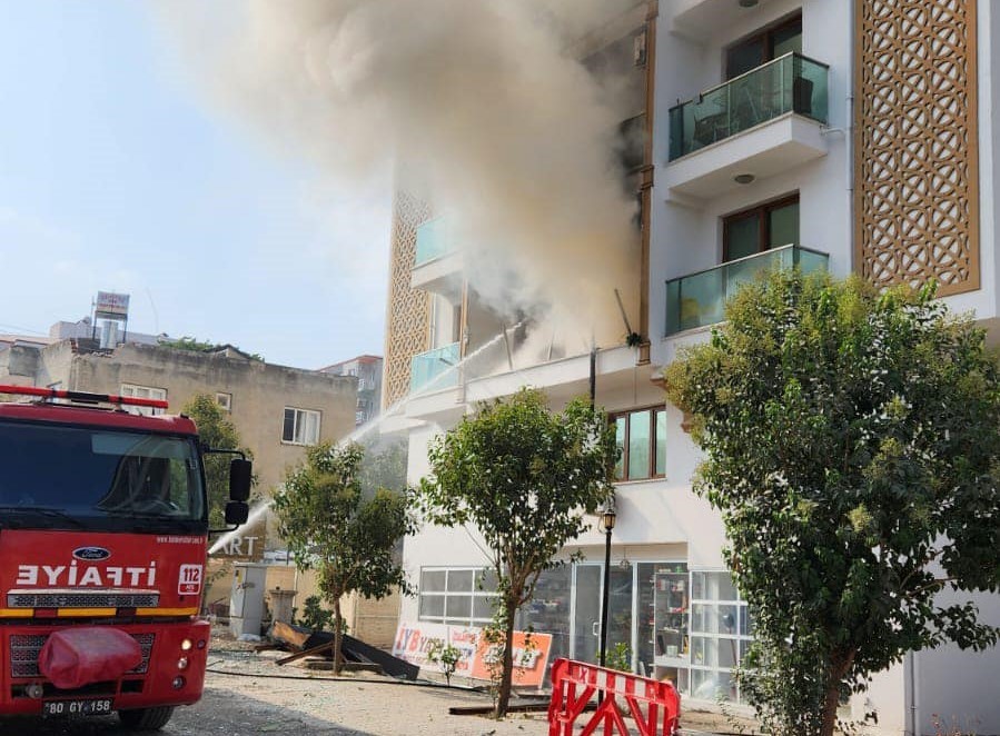 Osmaniye’de tüp patladı, yangın çıktı: 1 yaralı