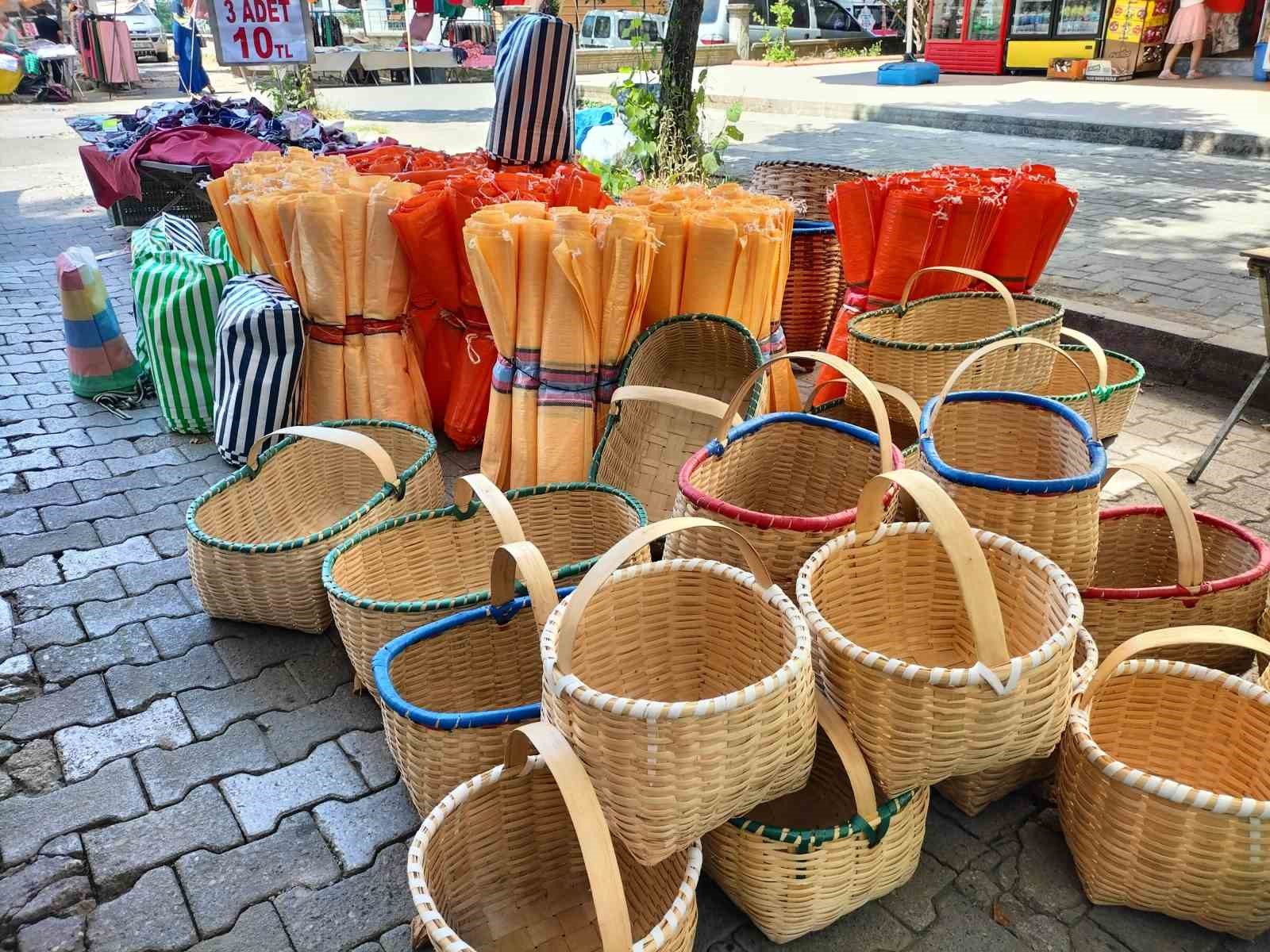 Fındık sezonu başladı, sepetlere talep arttı
