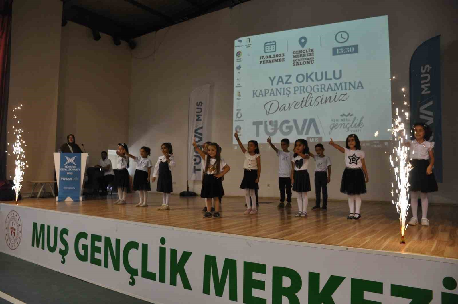 TÜGVA yaz okulları tamamlandı
