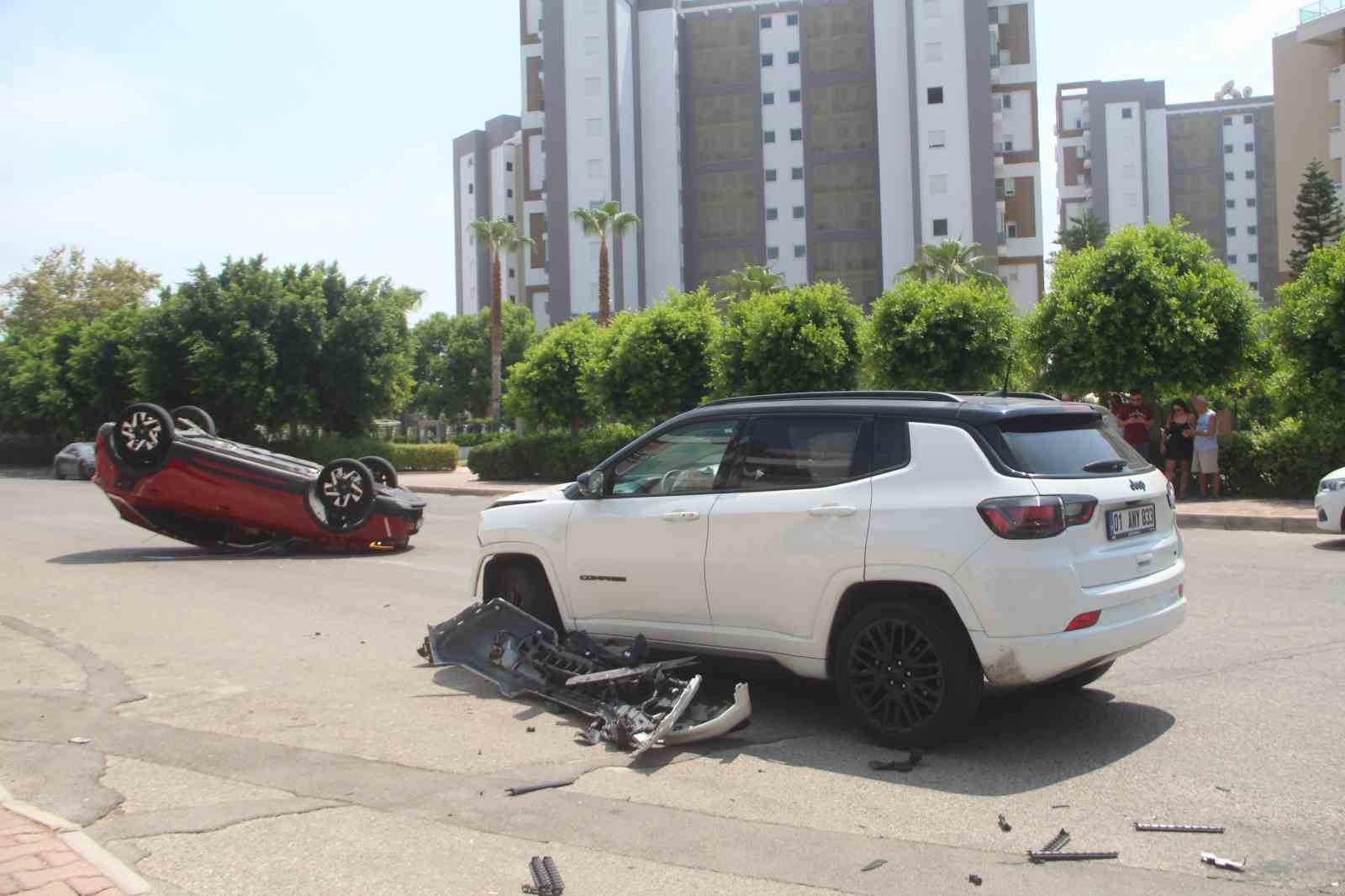 Falez manzarası sonrası yaptığı kaza pahalıya mal oldu
