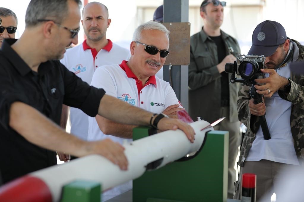 Aksaray’da TEKNOFEST 2023 roket yarışması heyecan başladı