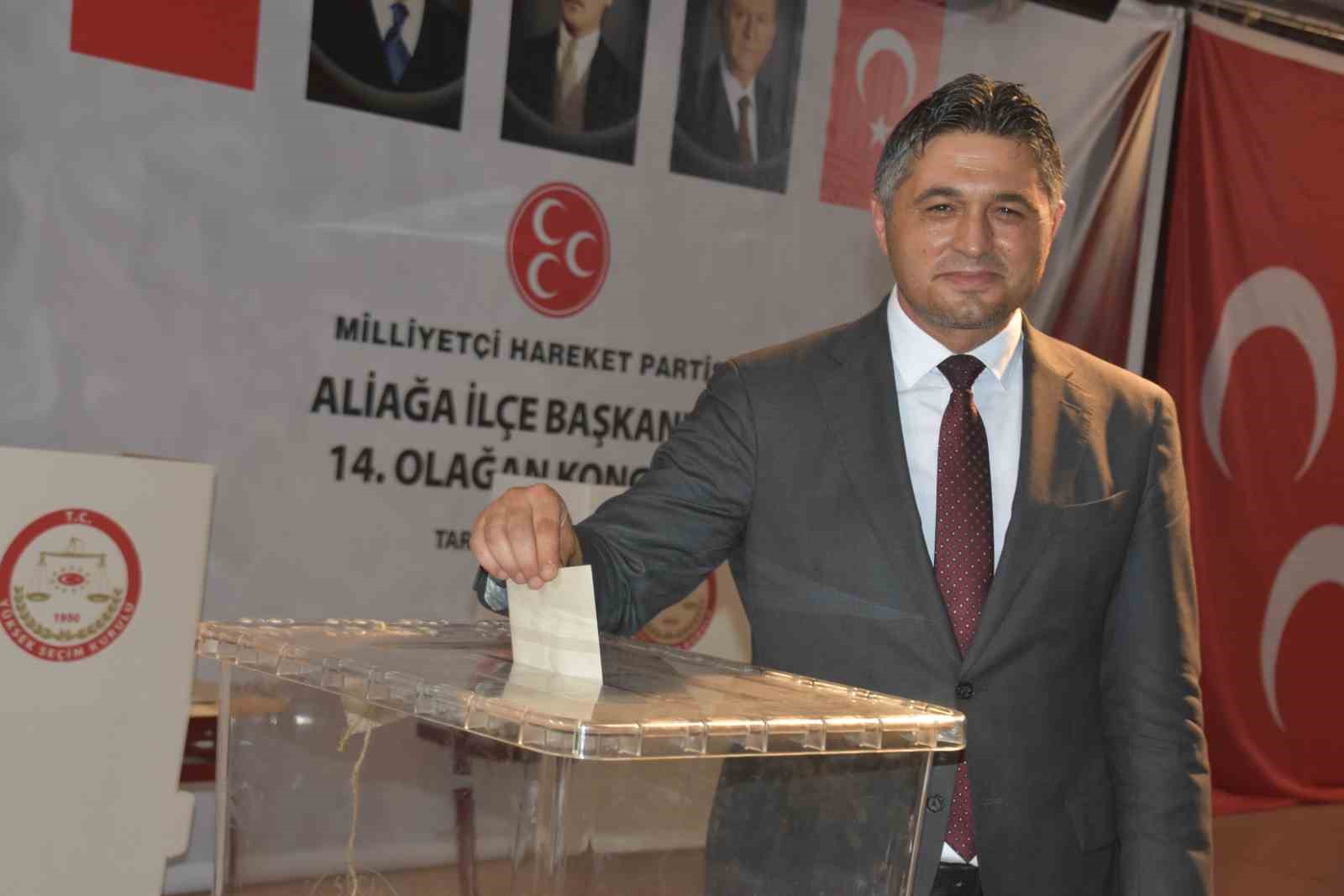 MHP Aliağa’da Nuray Aydemir güven tazeledi