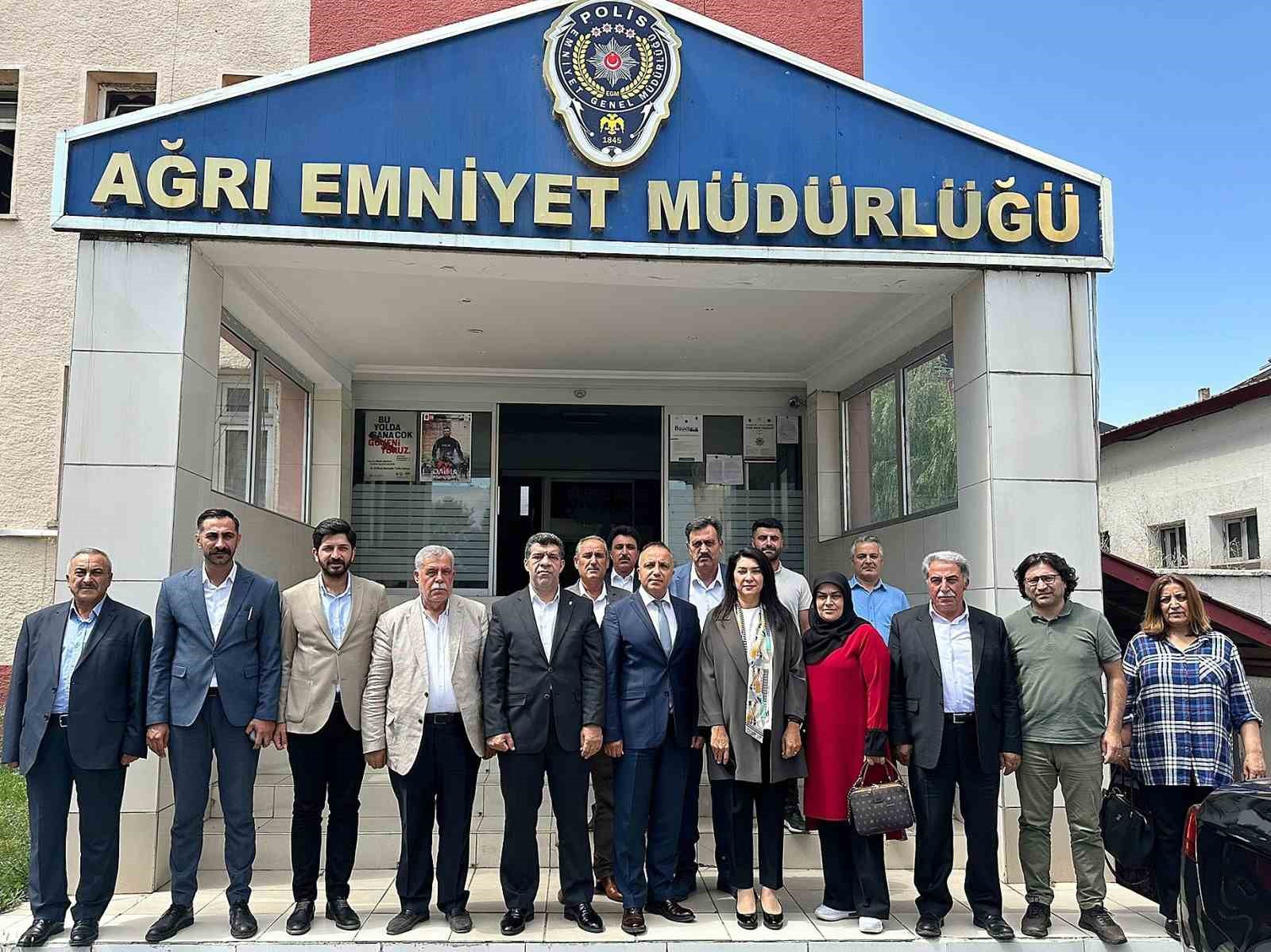 AK Parti Ağrı Milletvekili Kilerci, İl Emniyet Müdürü İpar’ı ziyaret etti