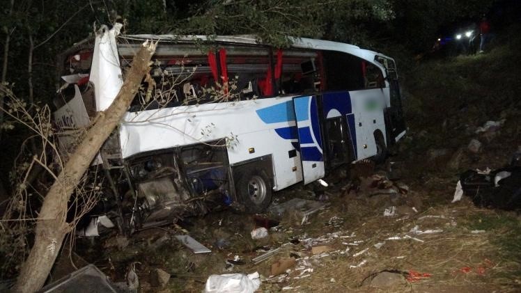 Yozgat’ta yolcu otobüsünün şarampole uçtu: 11 ölü, 20 yaralı