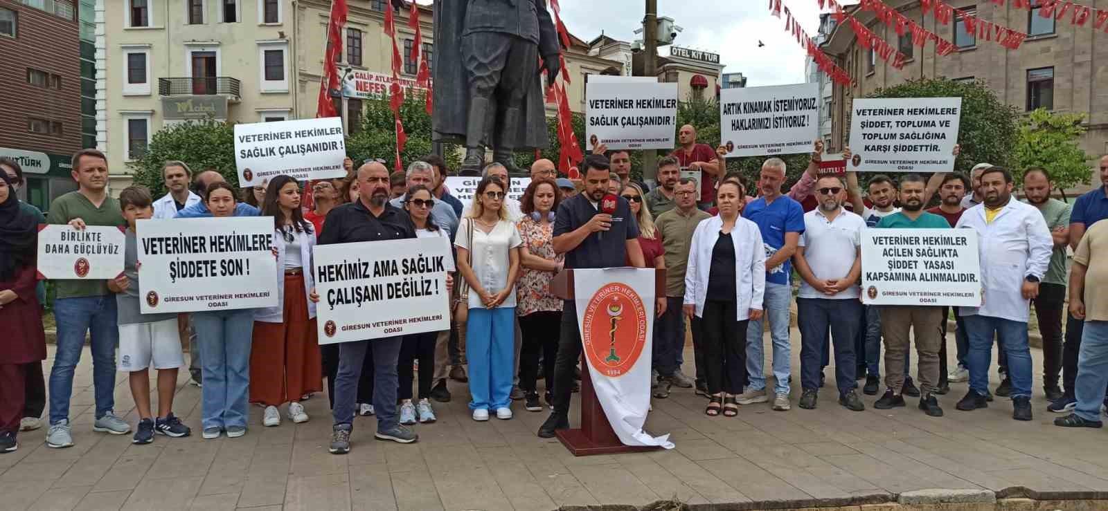 Veteriner hekimliğin sağlıkta şiddet yasasına dahil edilmesi istendi
