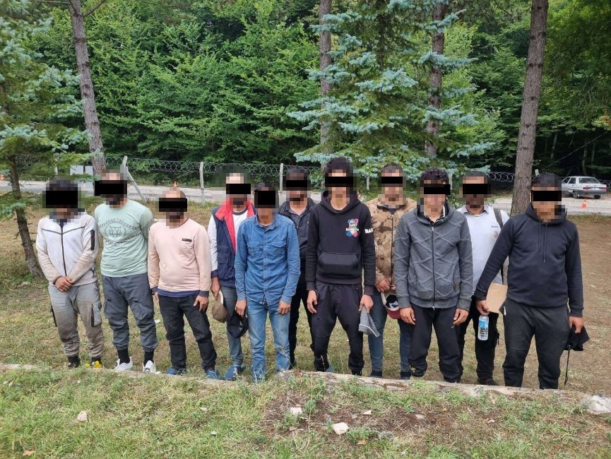 Kırklareli&rsquo;nde 362 ka&ccedil;ak g&ouml;&ccedil;men yakalandı

