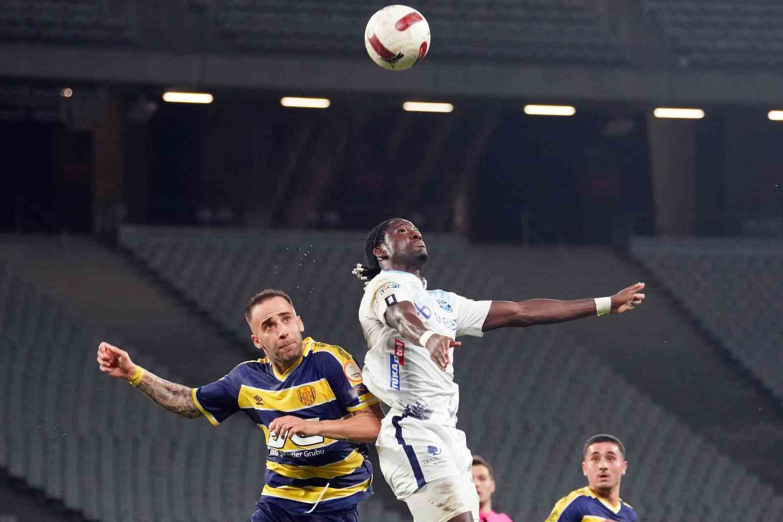 Trendyol S&uuml;per Lig: MKE Ankarag&uuml;c&uuml;: 1 - Adana Demirspor: 1 (Ma&ccedil; sonucu)
