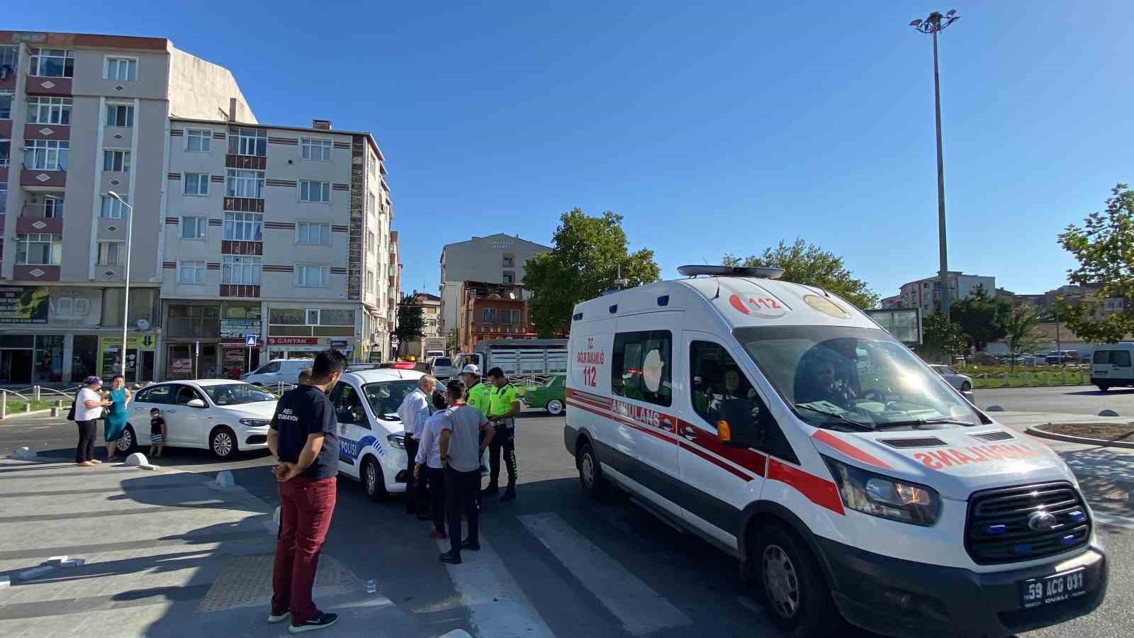 Yaya ge&ccedil;idinde yayaya yolcu otob&uuml;s&uuml; &ccedil;arptı
