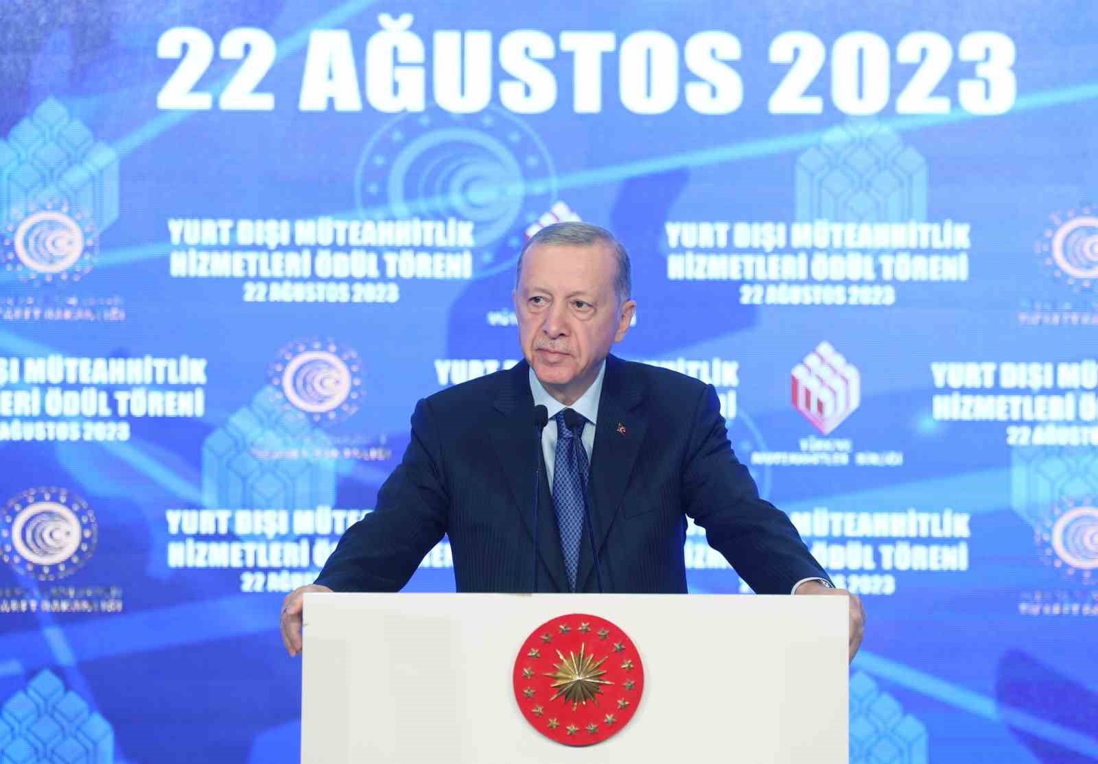 Cumhurbaşkanı Erdoğan: "Milletimizin bizar olduğu hayat pahalılığı sorununu çözmek için yoğun gayret gösteriyoruz"