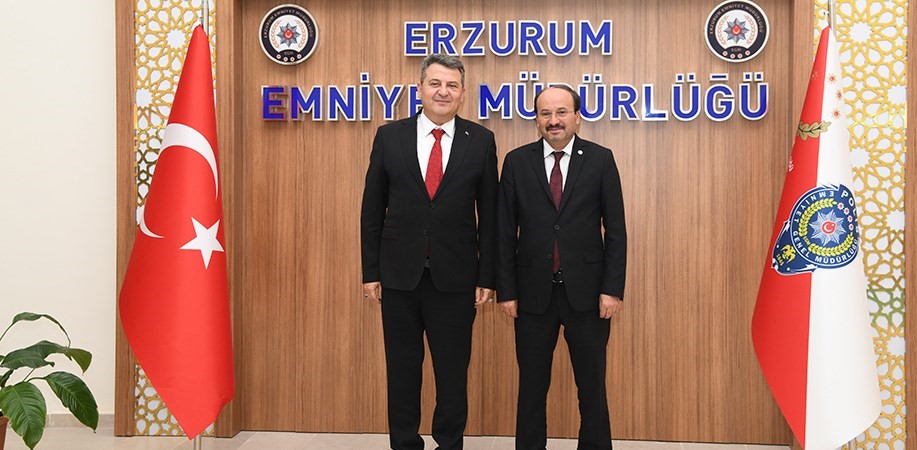 ETÜ Rektörü Çakmak'tan Vali Çiftçi ve Emniyet Müdürü Yırtar'a ziyaret