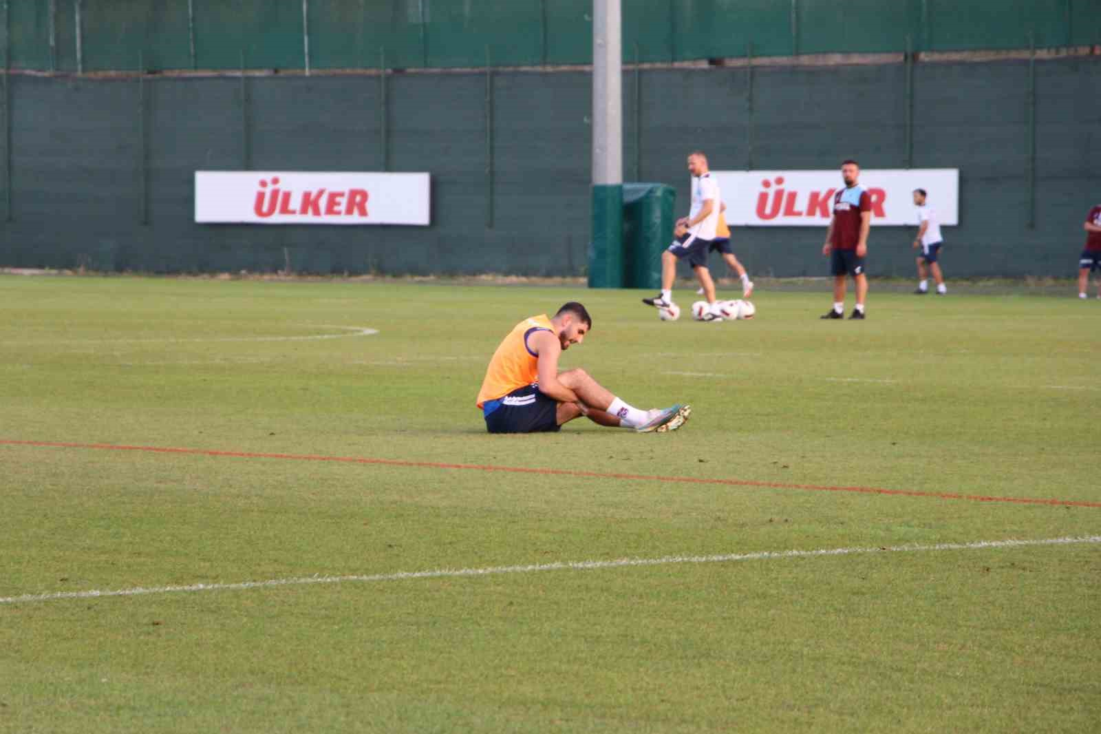 Trabzonspor, Çaykur Rizespor maçı hazırlıklarını sürdürdü