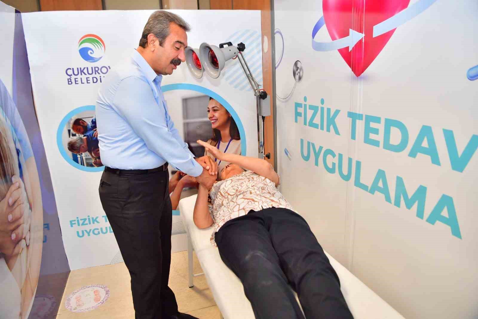 Çukurova’da ücretsiz fizik tedavi hizmeti