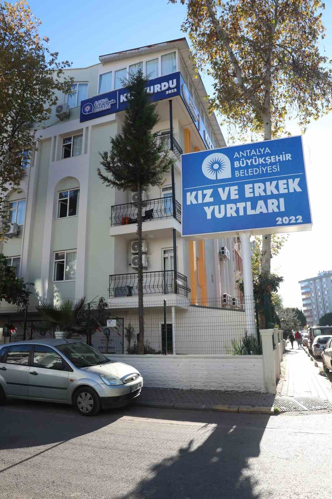 Antalya B&uuml;y&uuml;kşehir Belediyesi Y&uuml;ksek&ouml;ğrenim Yurtları i&ccedil;in &ouml;n kayıtlar başladı
