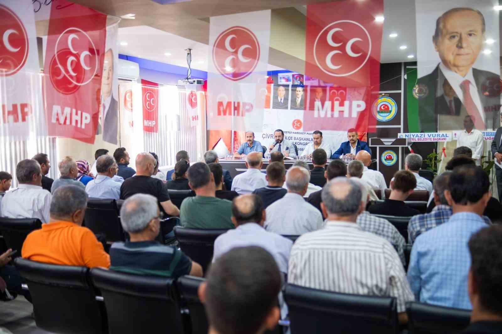 MHP İl Başkanı Yılmaz; “Yerel seçimlerin kazananı MHP olacaktır”