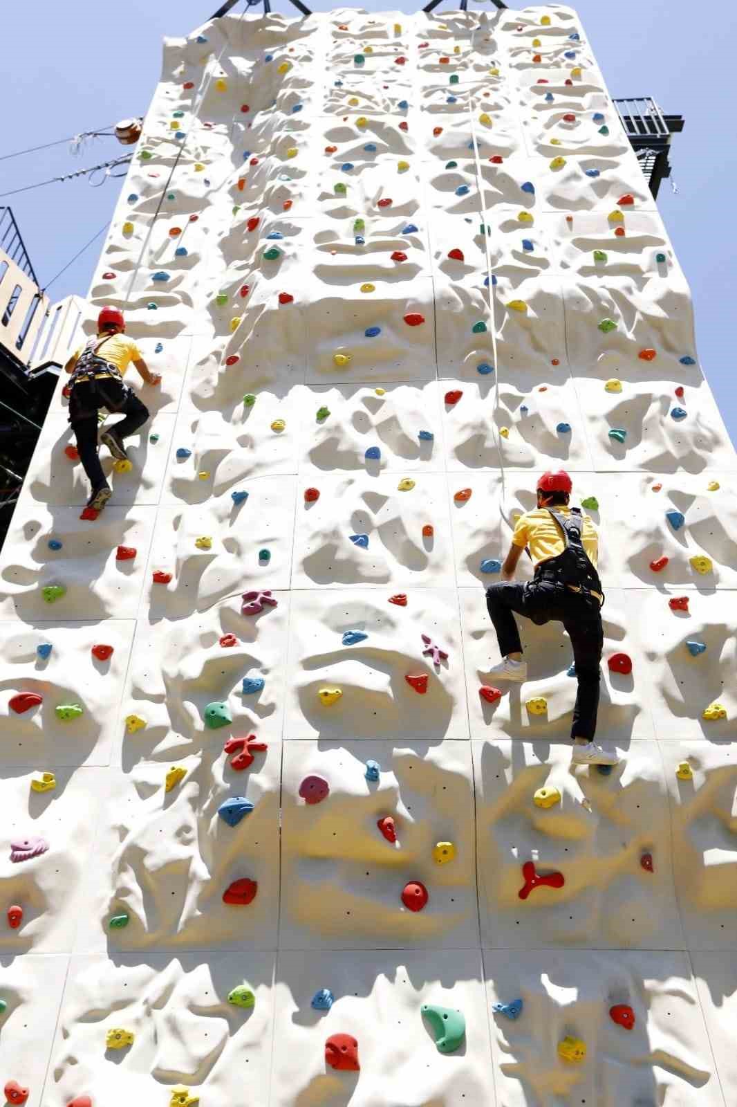 Macera Parkına adrenalin tutkunlarının gözdesi