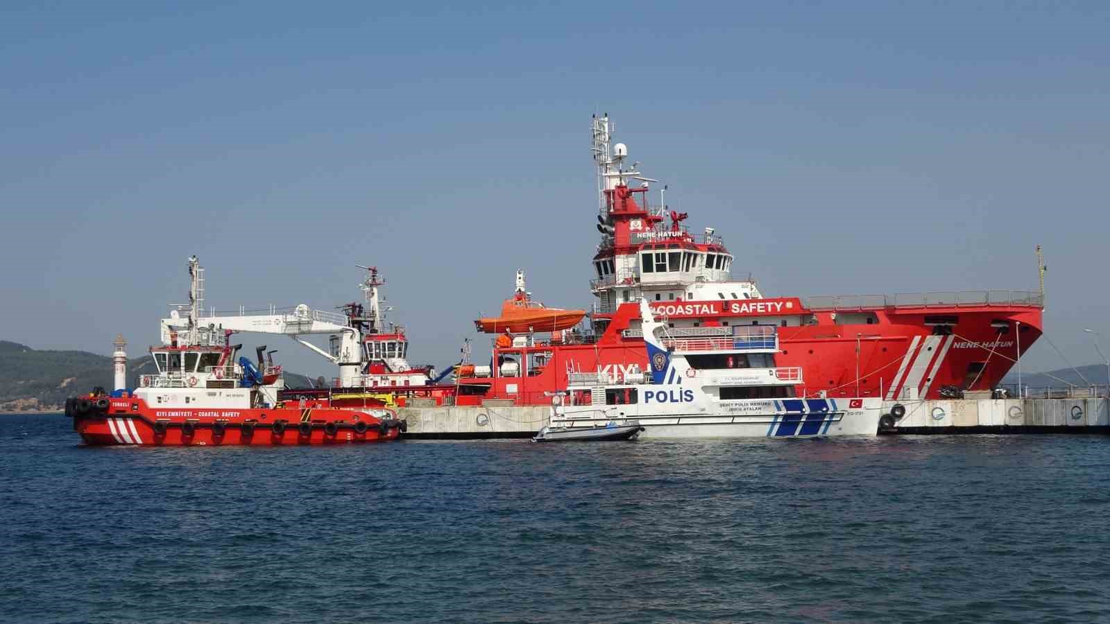 Nene Hatun orman yangınına müdahale için Çanakkale’de