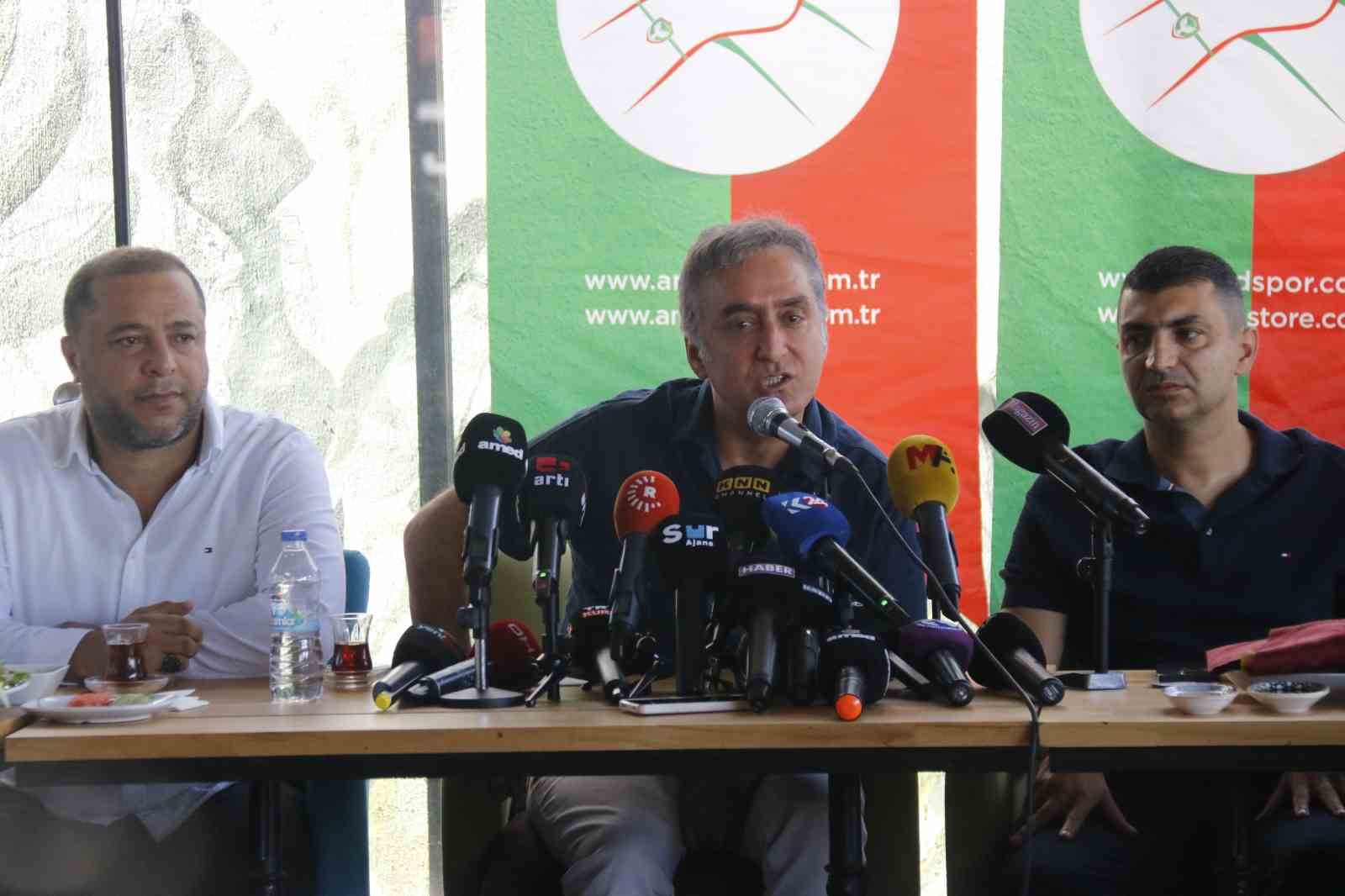 Amed Sportif Faaliyetler yöneticileri basınla bir araya geldi