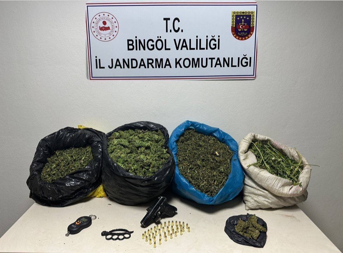 Bingöl’de uyuşturucu operasyonu: 6 gözaltı