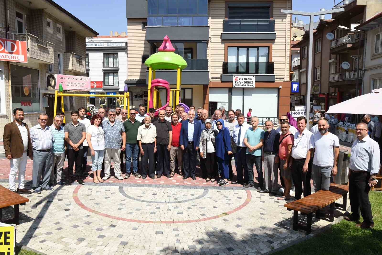 Başkan Başdeğirmen esnaflarla bir araya geldi
