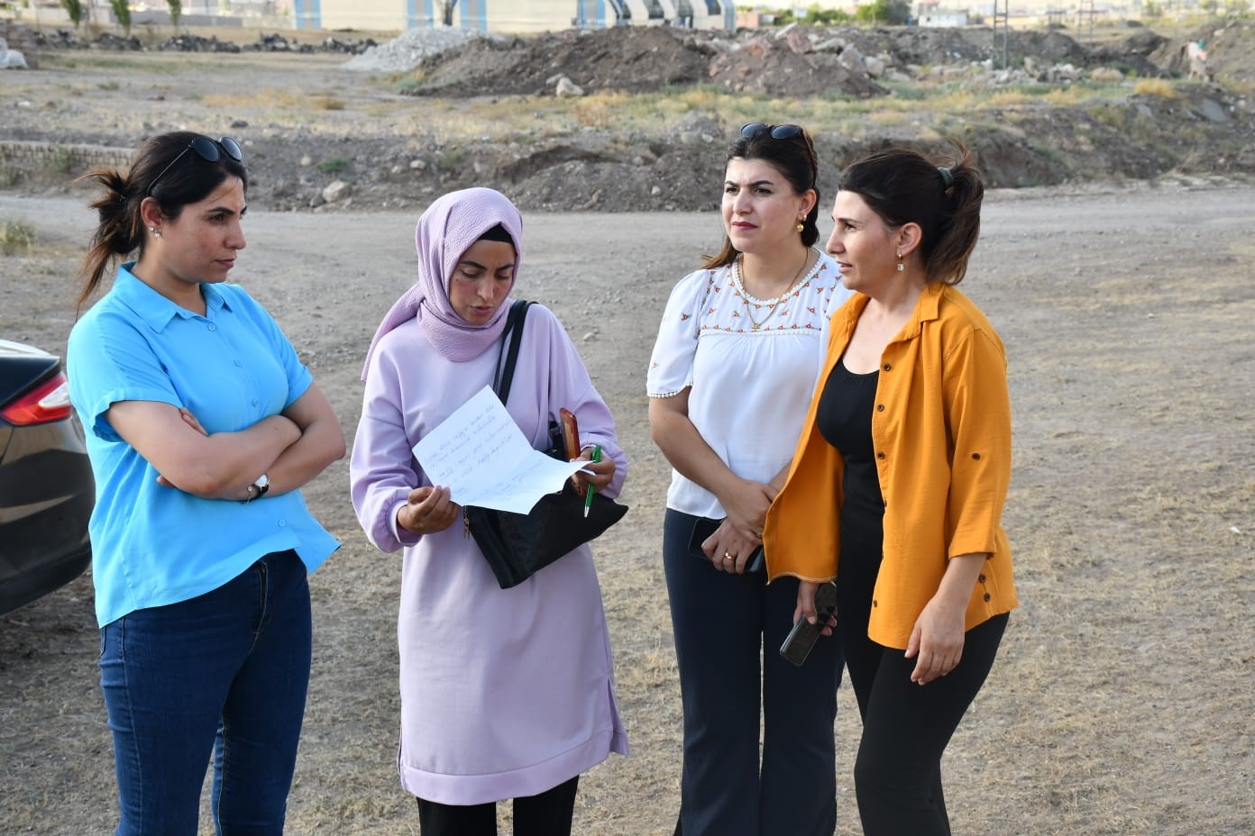 Doğubayazıt&rsquo;ta her mahallede bir tarlada kadınlar faaliyet g&ouml;sterecek
