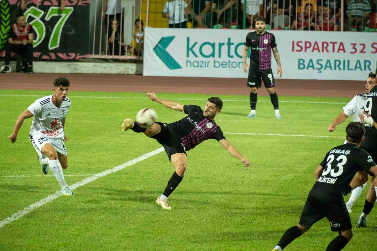 TFF 2. Lig: Isparta 32 Spor: 1 - Somaspor: 2
