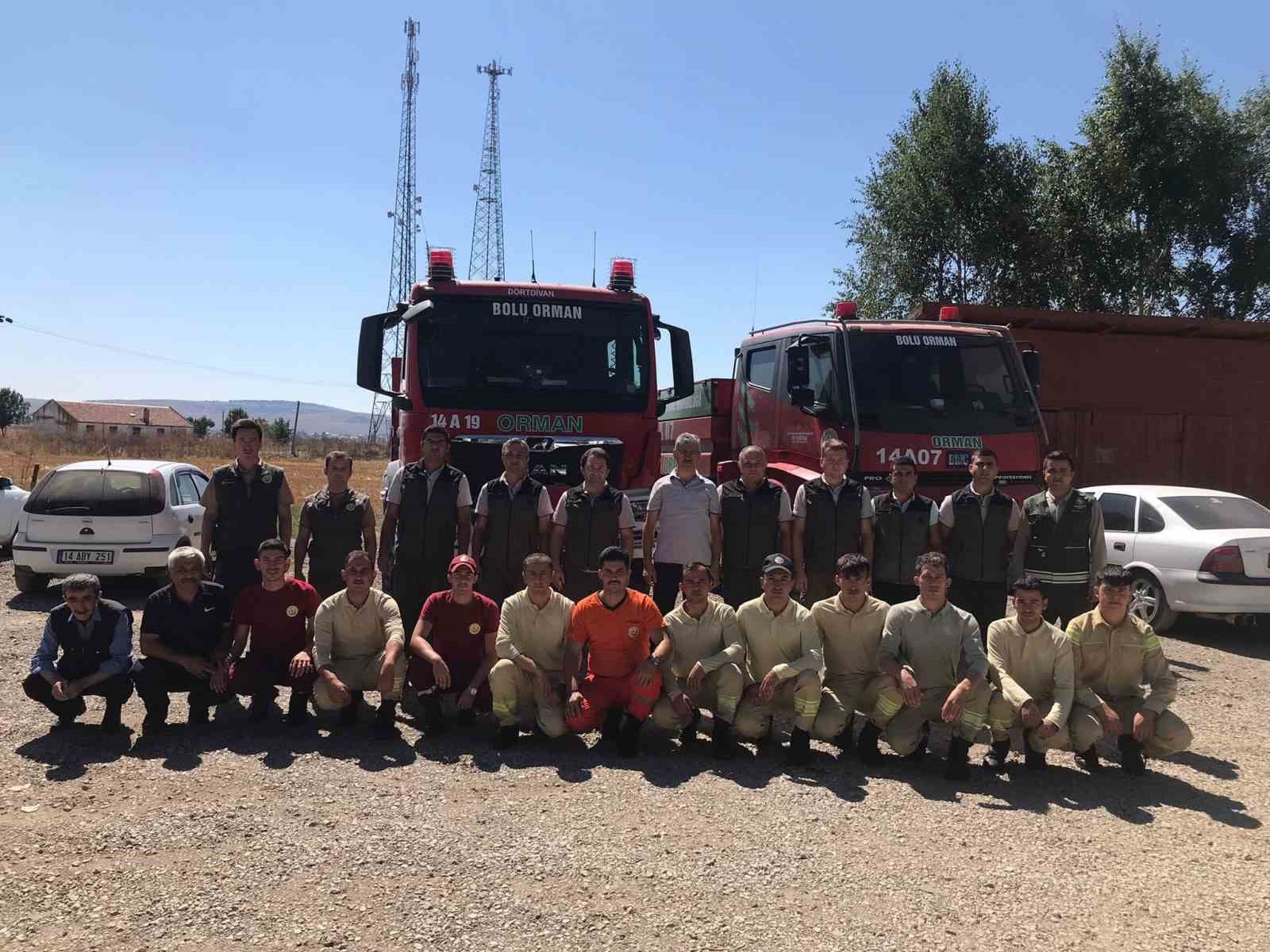 Orman Bölge Müdürü Şentürk, en çok örtü yangının çıktığı ilçeye gitti
