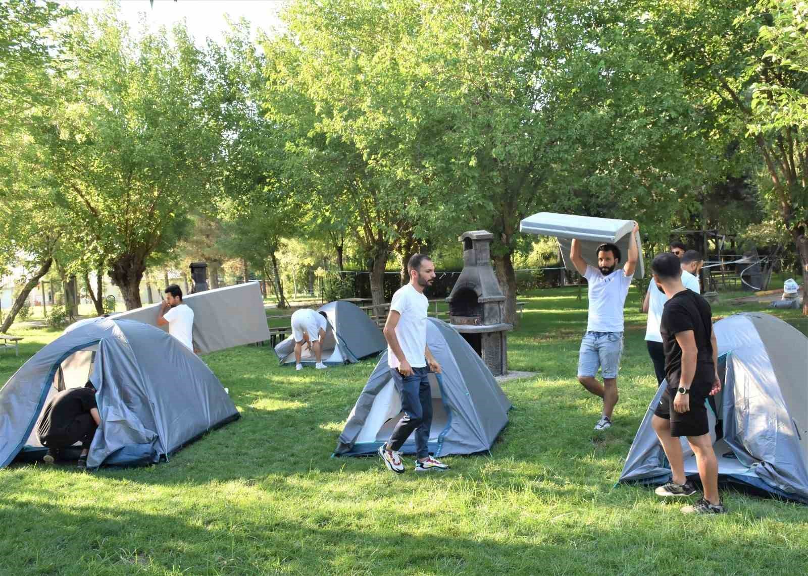 Diyarbakırlı çocuklar için yeni kamp alanı