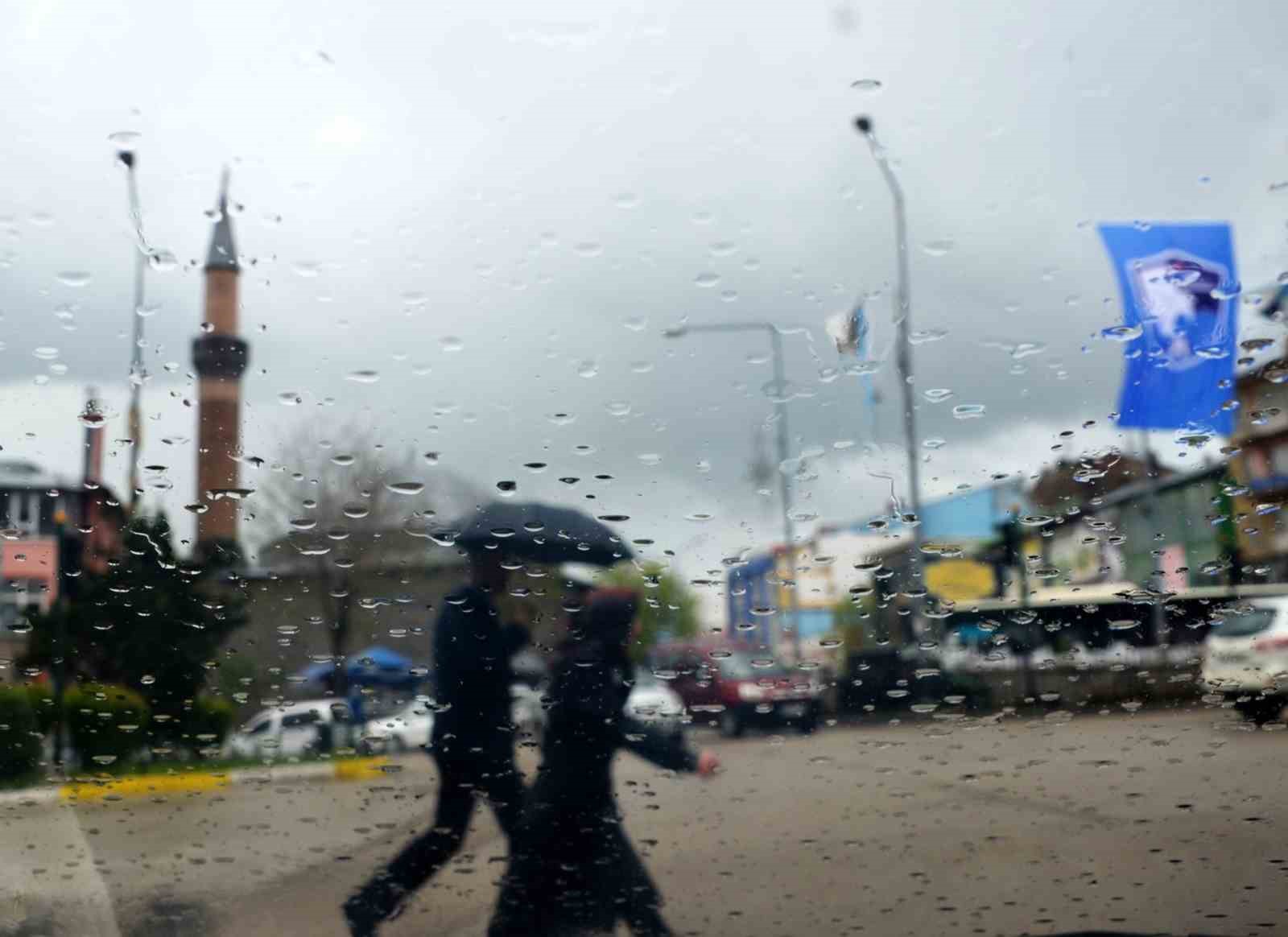 Erzurum için sağanak yağış uyarısı İhlas Haber Ajansı