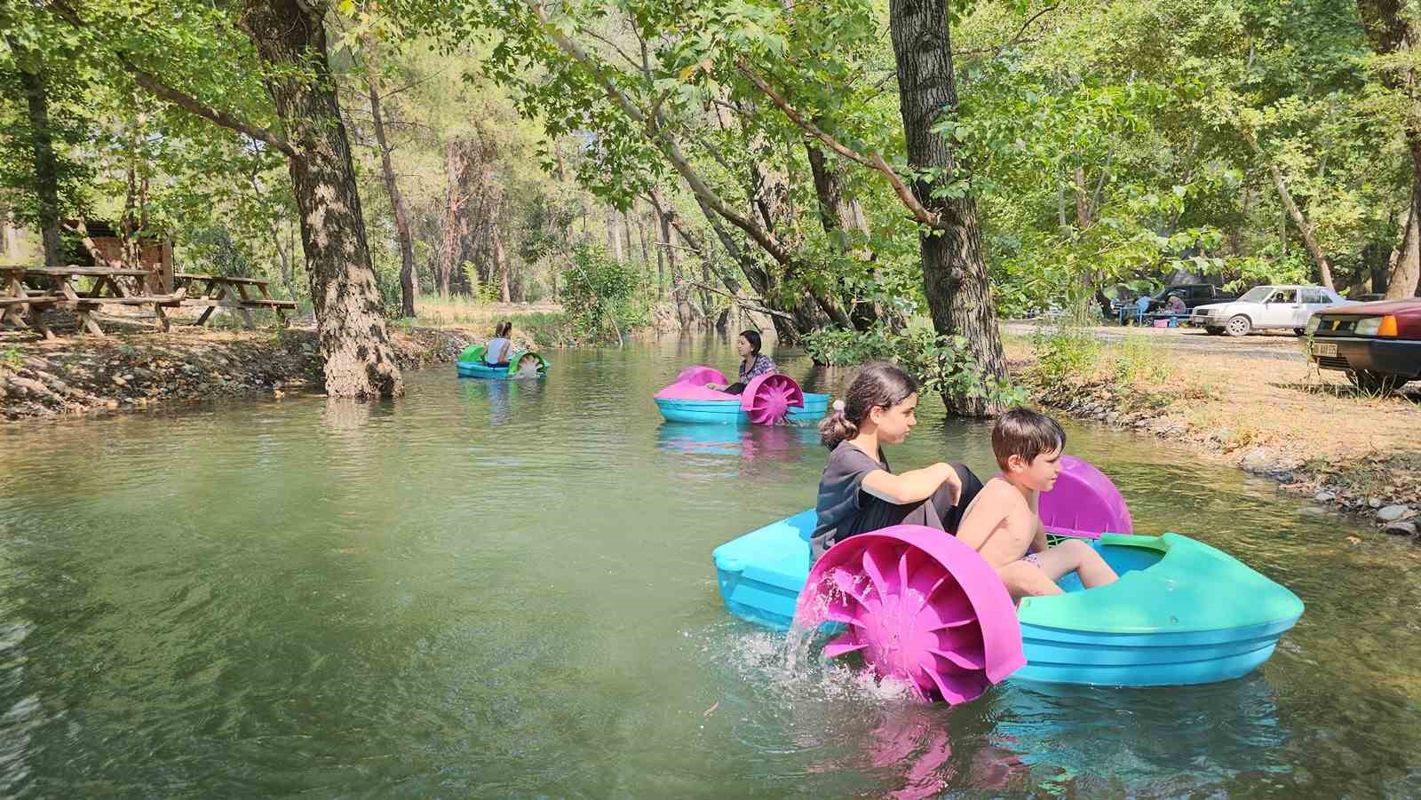 Aydın’da tatilcilerin yeni rotası mesire alanları oldu