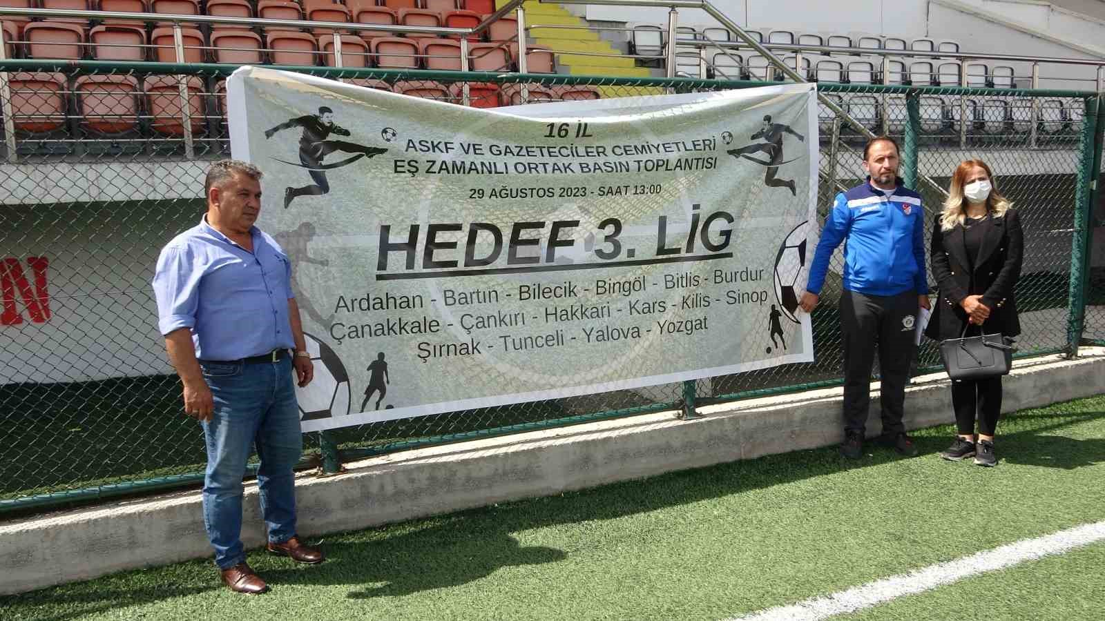 Ardahan’da 3’üncü lig talebi