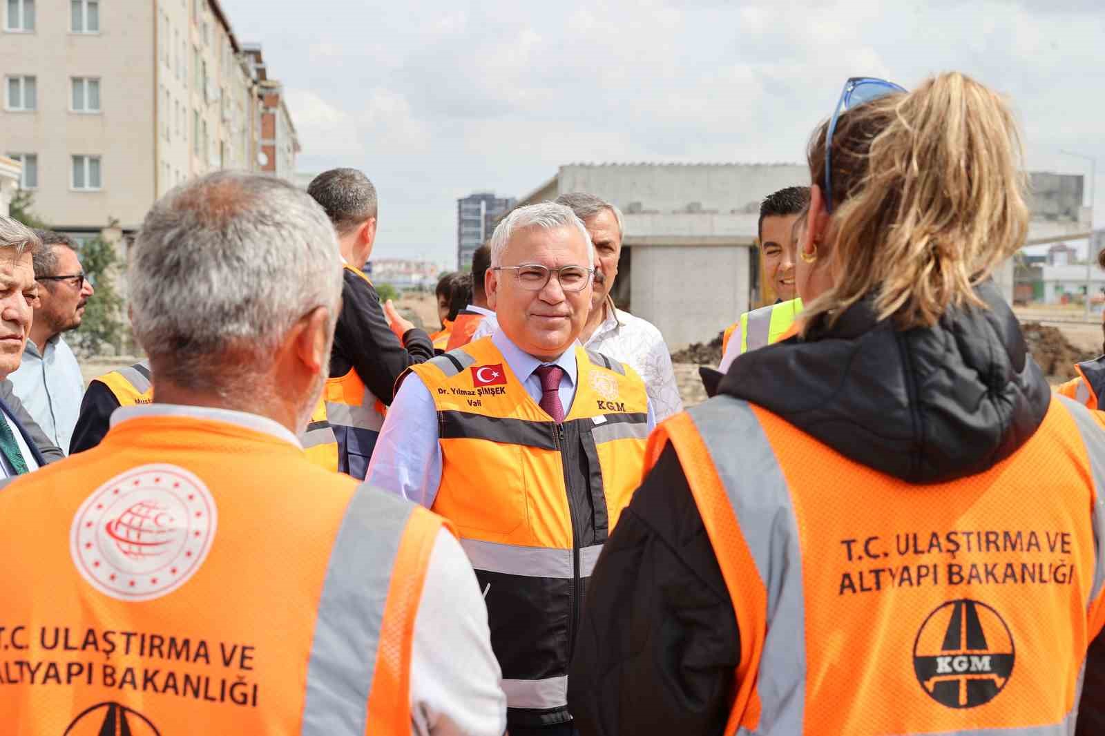 Numune Hastanesi kavşağında trafik daha hızlı ve güvenli olacak