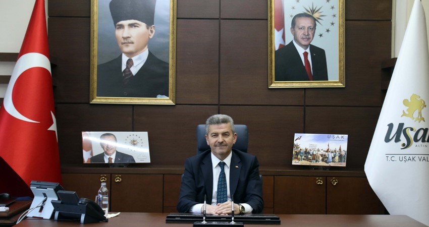 Uşak Valisi Ergün’ün 30 Ağustos Zafer Bayramı mesajı