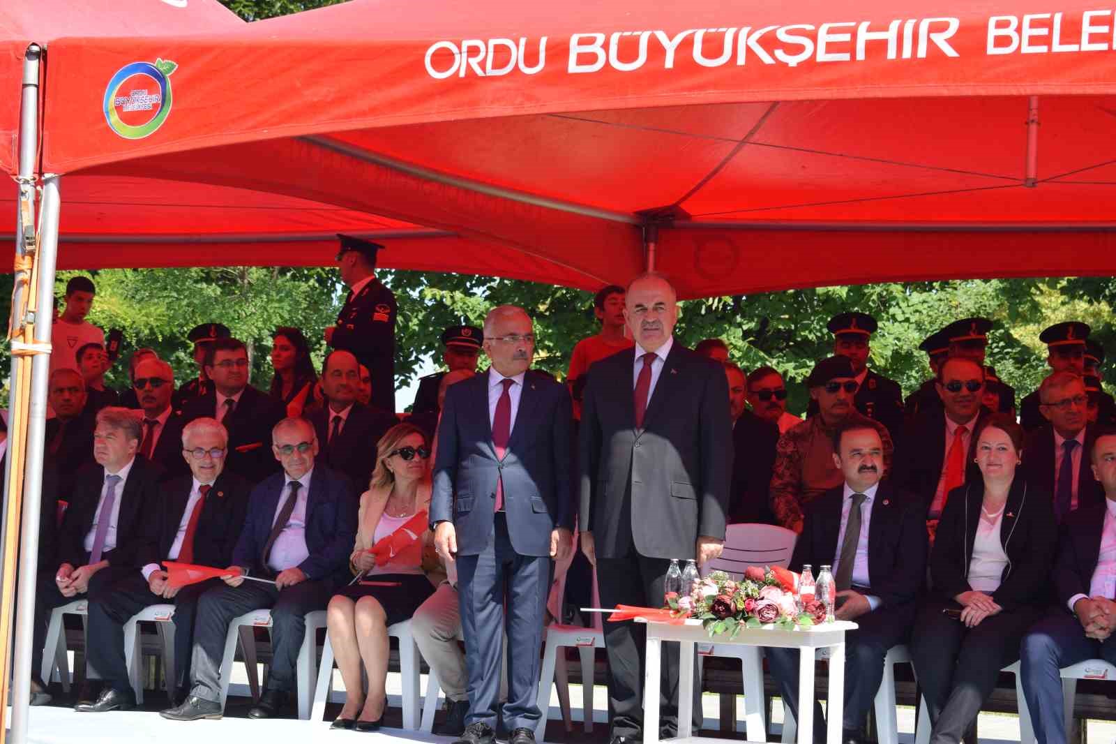 Ordu&rsquo;da 30 Ağustos Zafer Bayramı kutlamaları
