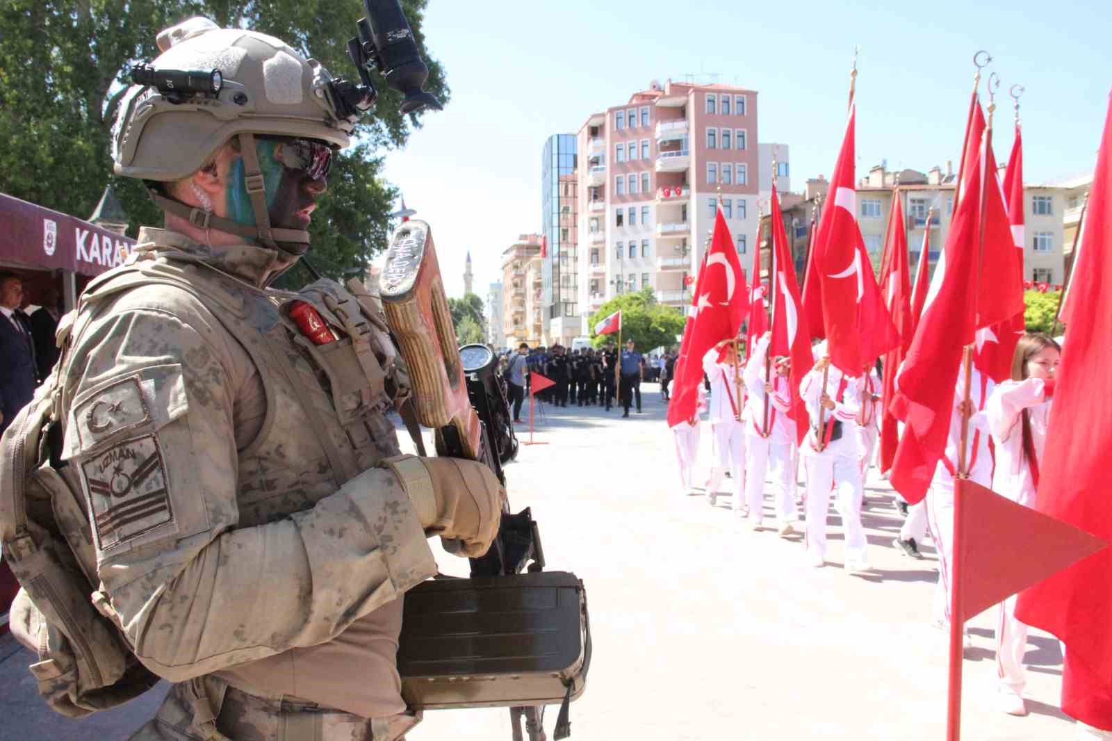 Karaman’da 30 Ağustos Zafer Bayramı kutlandı