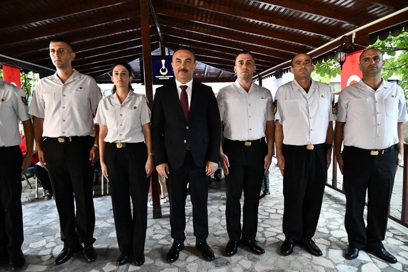 Tekirdağ Jandarma Komutanlığı’nda rütbe terfi töreni