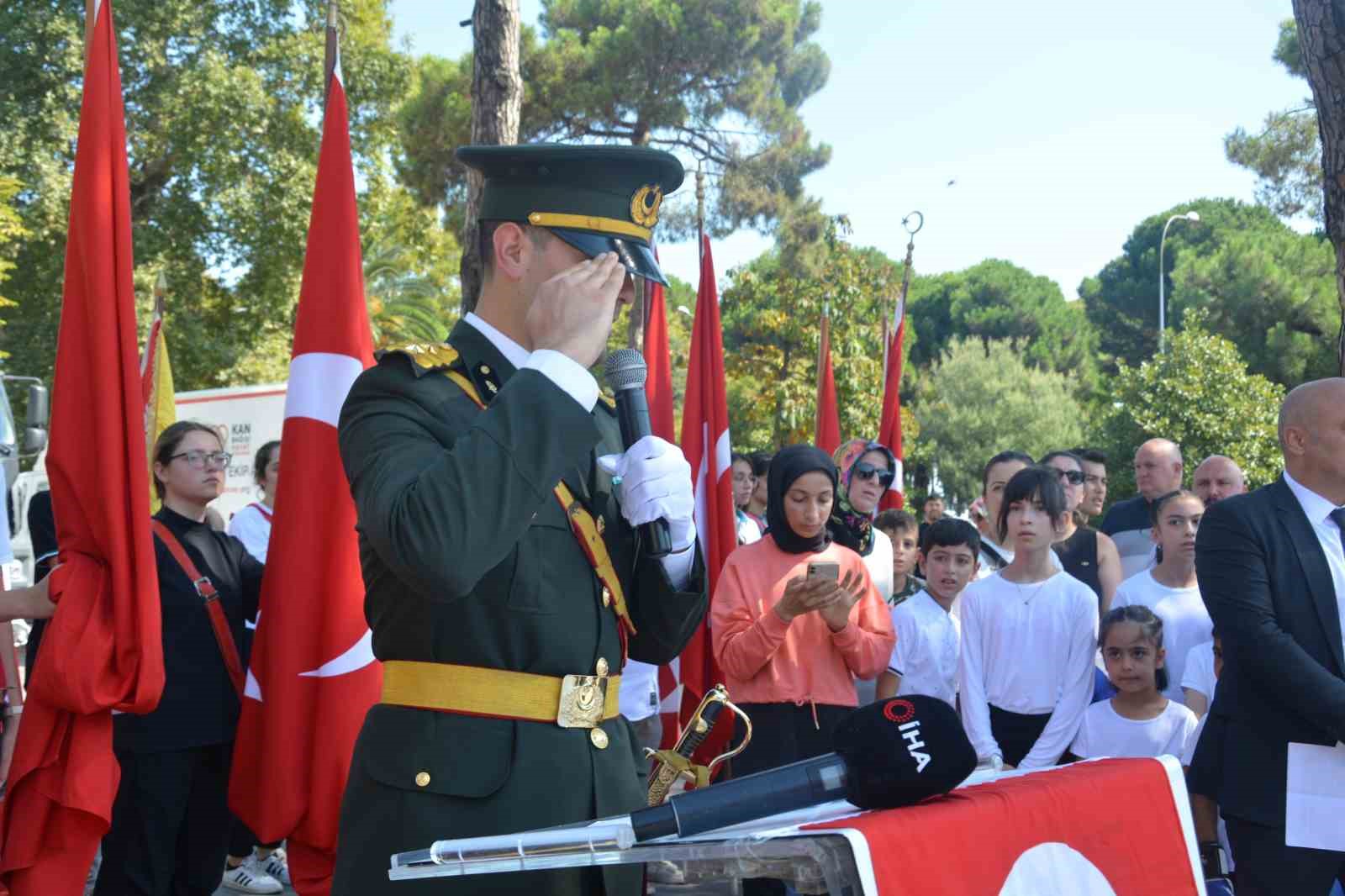 Zaferin 101&rsquo;inci yılı &Uuml;nye&rsquo;de coşkuyla kutlandı
