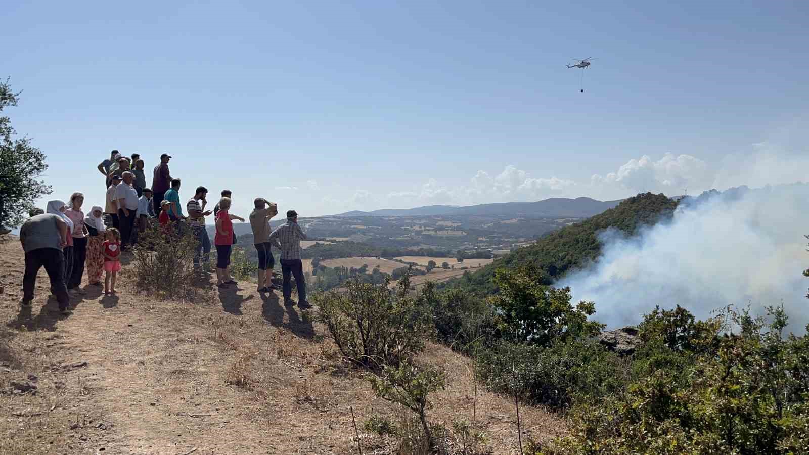 &Ccedil;an&rsquo;da orman yangını
