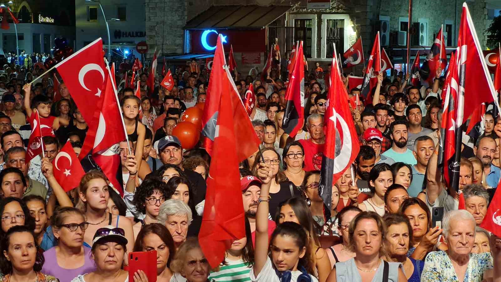 Bodrum’da 30 Ağustos Zafer Bayramı coşkusu