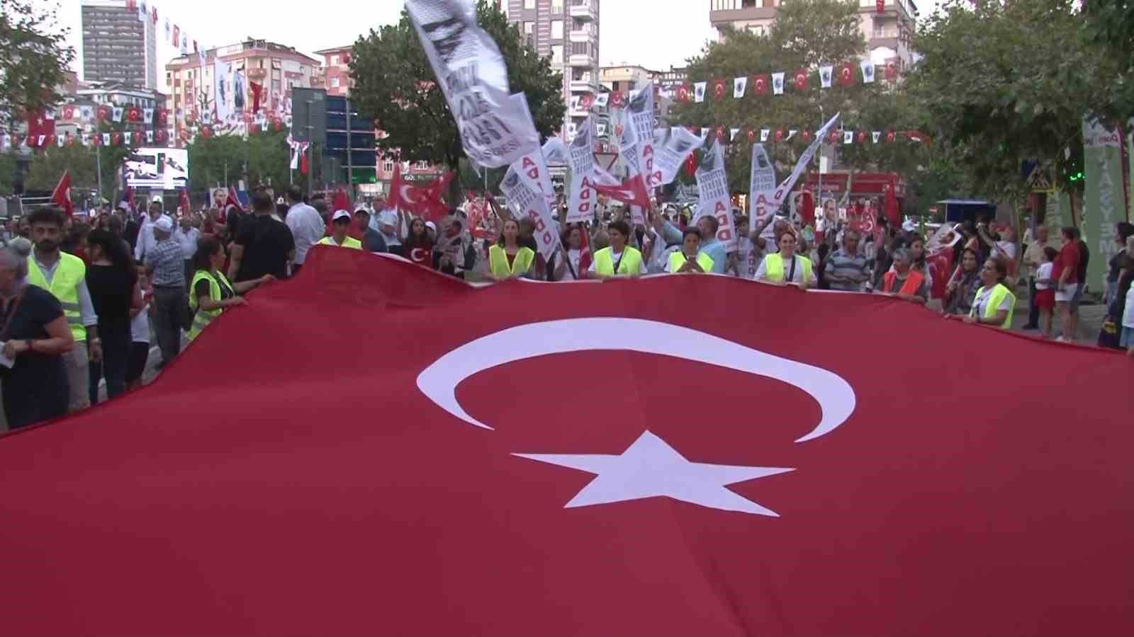 Kartal&rsquo;da 30 Ağustos Zafer Bayramı coşkuyla kutlandı
