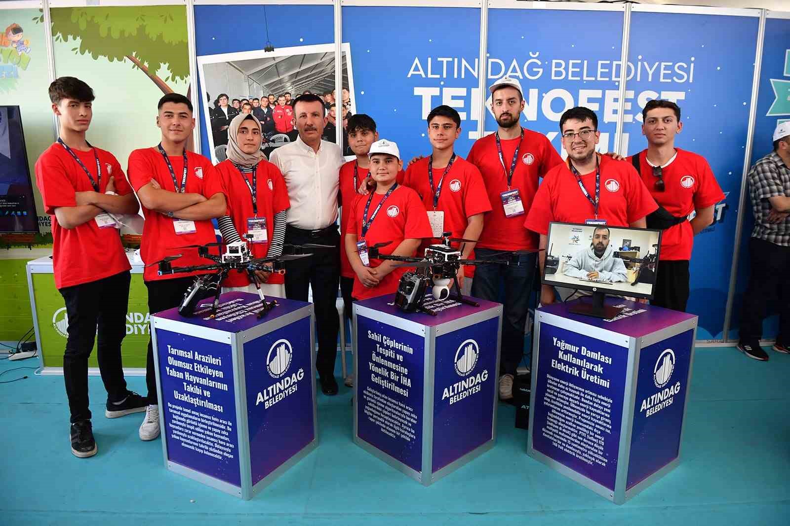 Altındağ TEKNOFEST&rsquo;te yerini aldı
