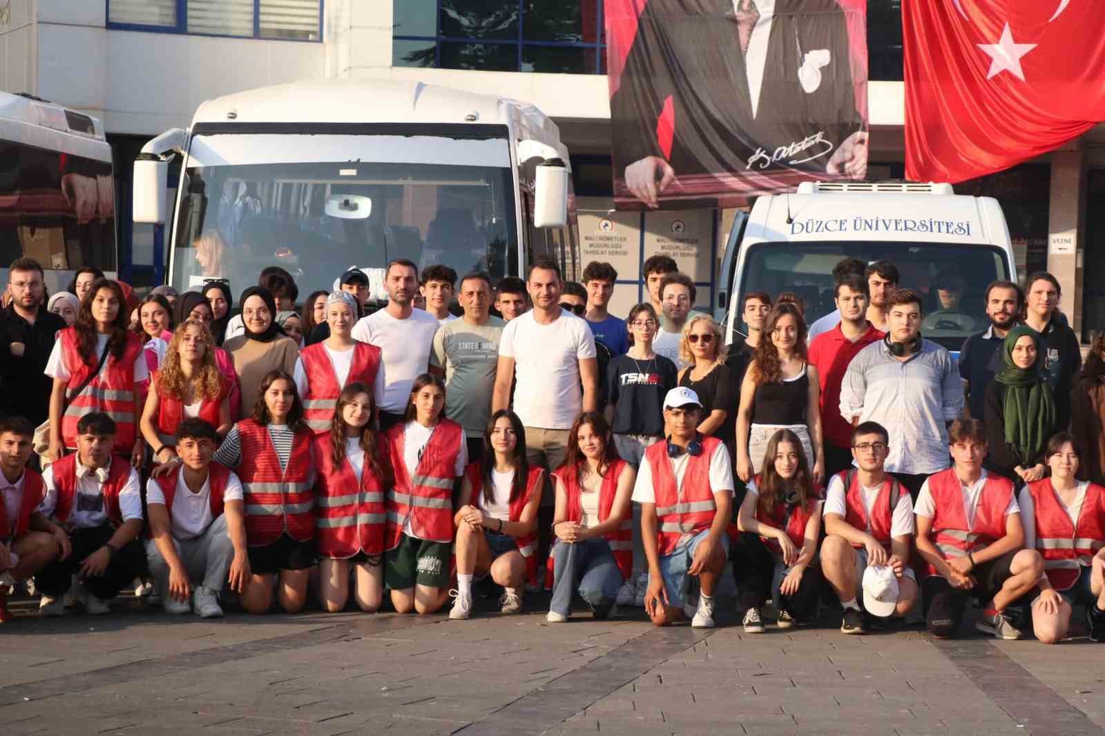 200 Genç TEKNOFEST için yola çıktı