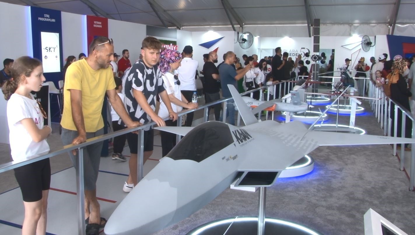 TUSAŞ’ın TEKNOFEST standına yoğun ilgi