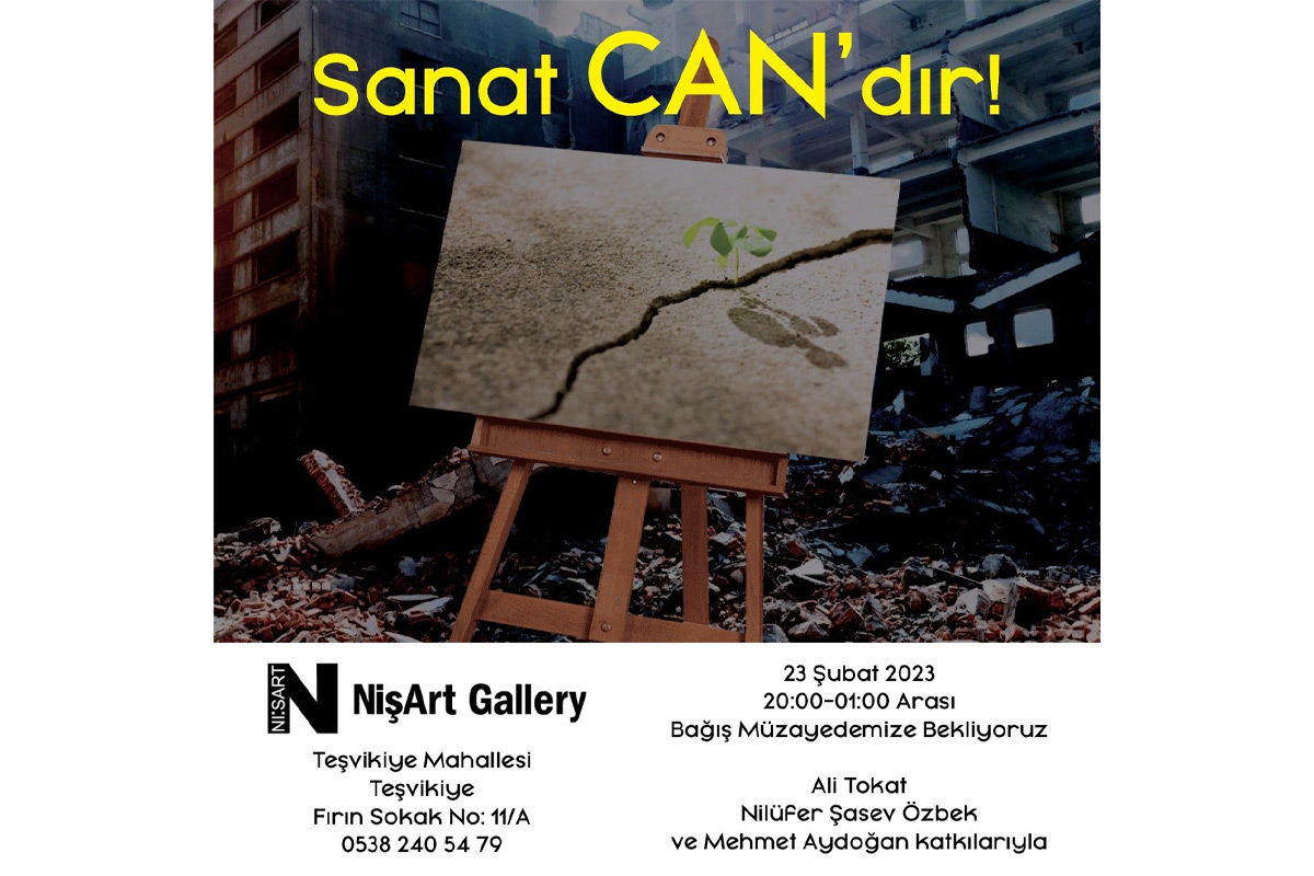 Depremzedeler için çok özel müzayede