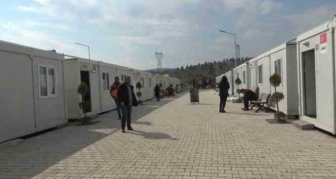 Kahramanmaraş’ta 117 aileye yuva olacak konteyner kentte çalışmalar sürüyor