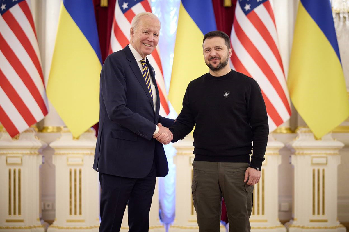 ABD Başkanı Biden&#039;dan Kiev&#039;e sürpriz ziyaret
