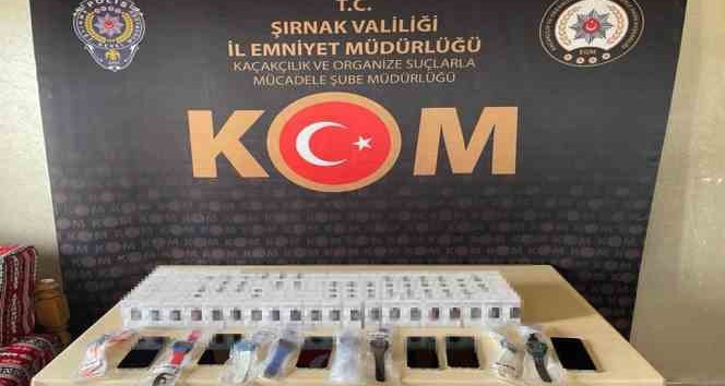 Şırnak’ta asayiş ve kaçakçılık operasyonu: 35 gözaltı