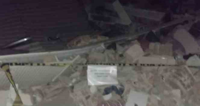 Hatay’daki depremde Osmaniye’deki boş bir bina çöktü